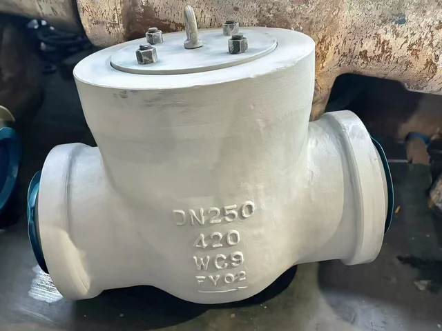 Industrial valve product photograph