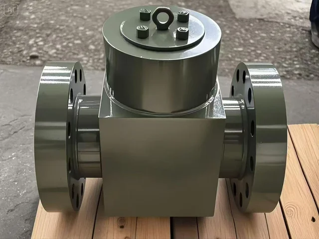Industrial valve product photograph
