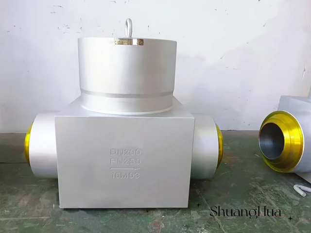Industrial valve product photograph