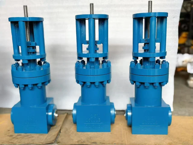 Industrial valve product photograph