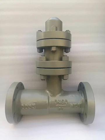 Industrial valve product photograph