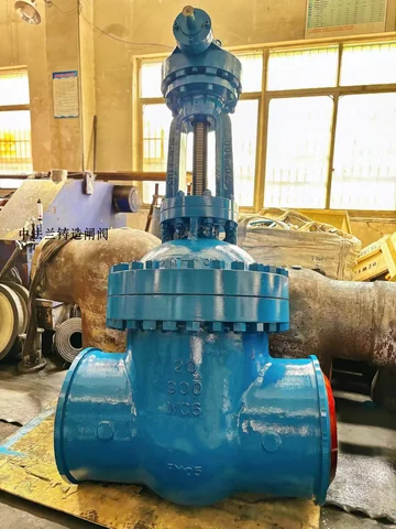 Industrial valve product photograph