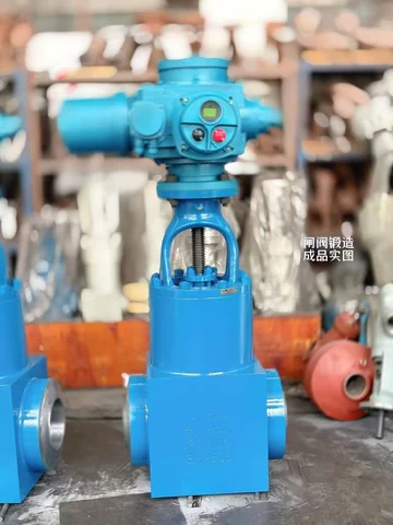 Industrial valve product photograph
