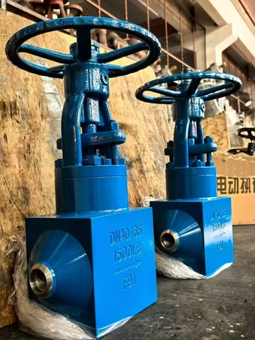 Industrial valve product photograph