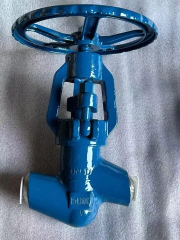 Industrial valve product photograph