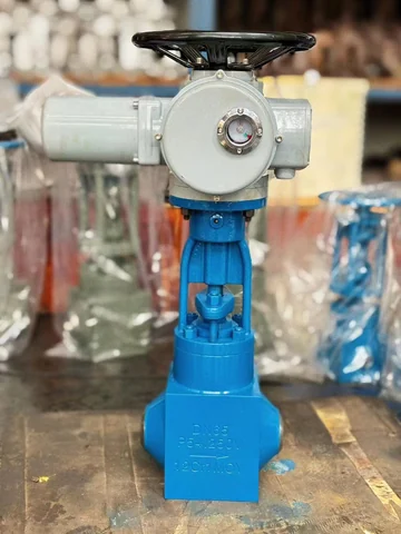 Industrial valve product photograph