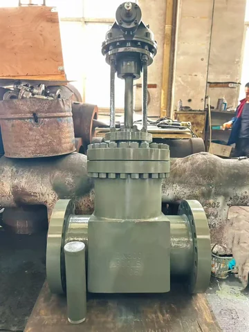 Industrial valve product photograph