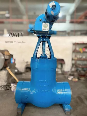 Industrial valve product photograph