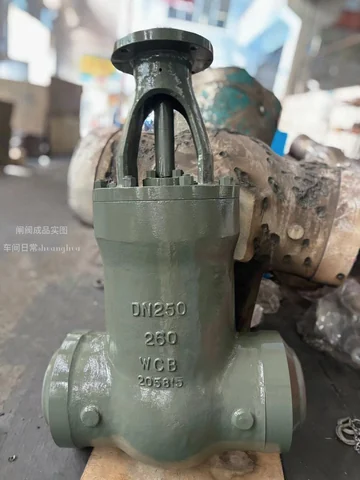 Industrial valve product photograph