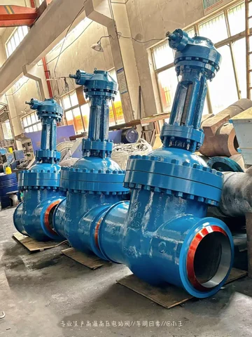 Industrial valve product photograph