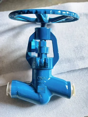 Industrial valve product photograph