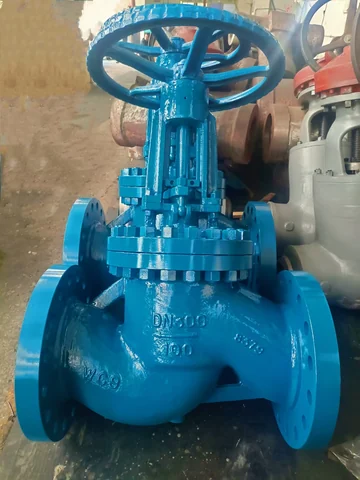 Industrial valve product photograph