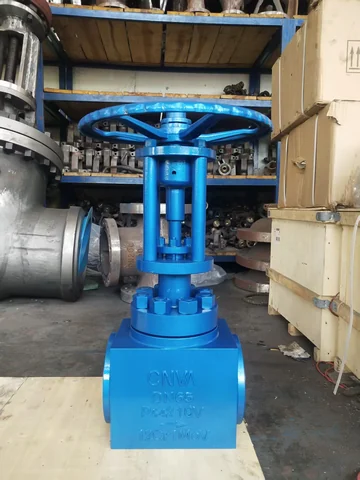 Industrial valve product photograph