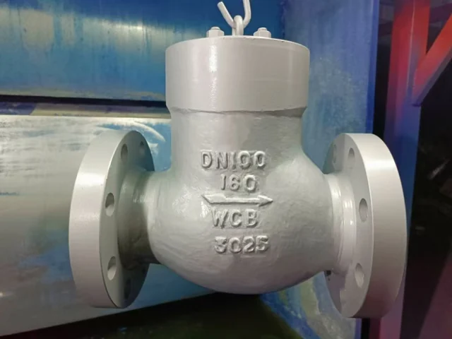 Industrial valve product photograph