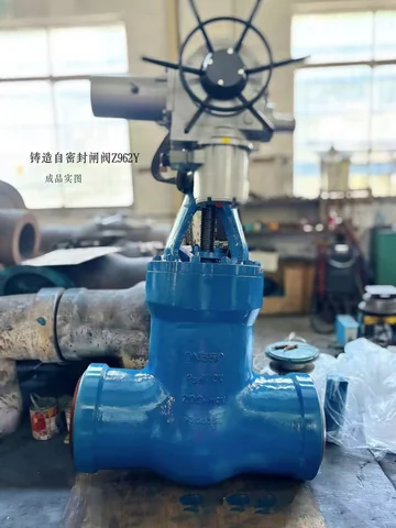 Industrial valve product photograph