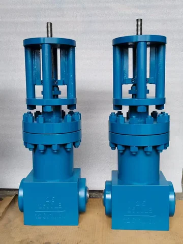 Industrial valve product photograph