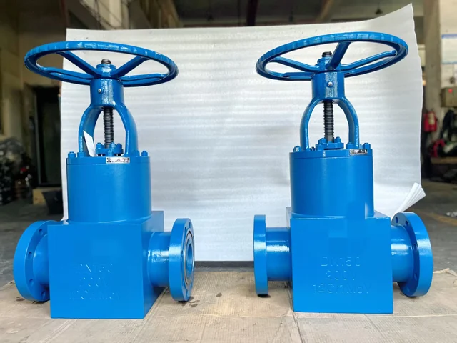 Industrial valve product photograph